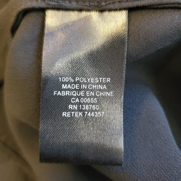 RW&CO Women Black Cami Tank Top Polka Dots Size M Stylish Casual - Picture 11 of 11